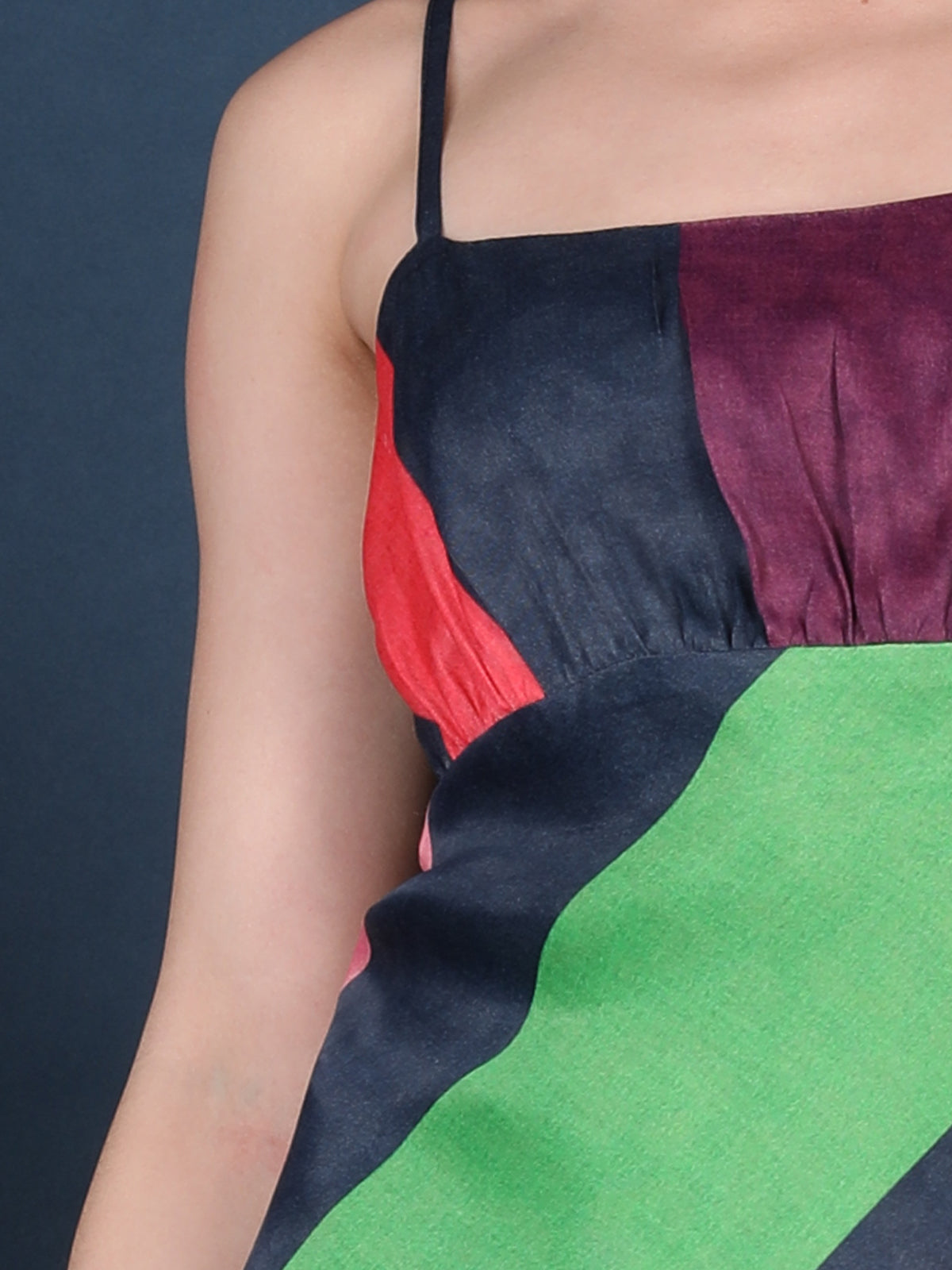 DRAPPED IN GORGEOUS DRESS