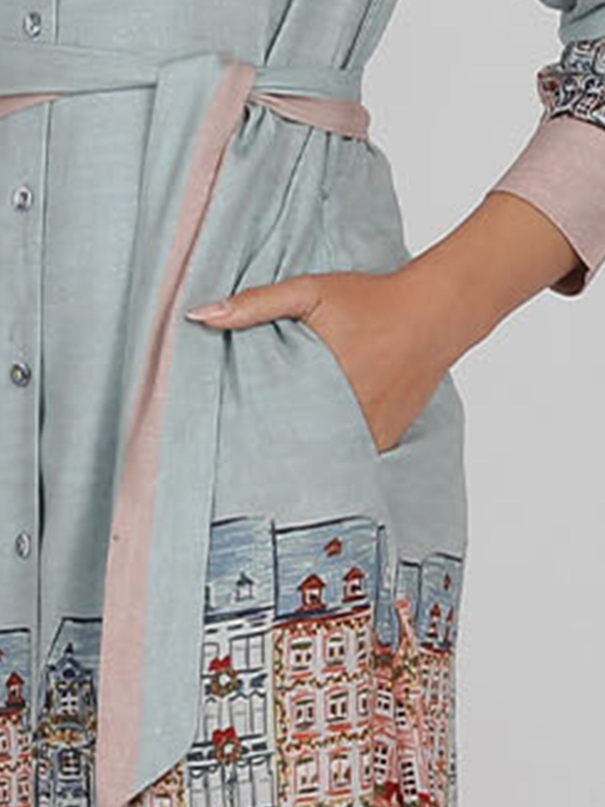 EVELYNA SHIRT DRESS