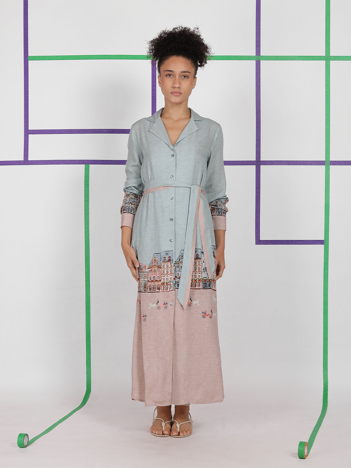 EVELYNA SHIRT DRESS