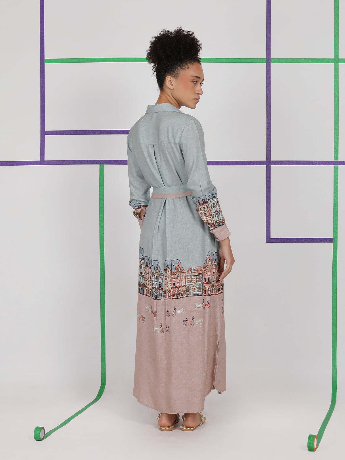 EVELYNA SHIRT DRESS