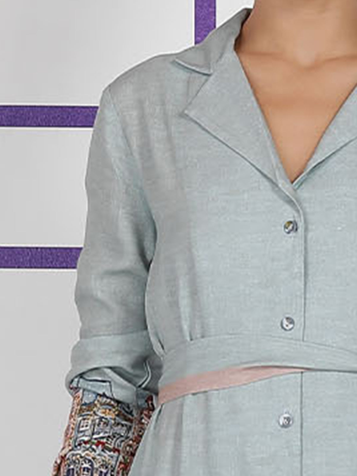 EVELYNA SHIRT DRESS