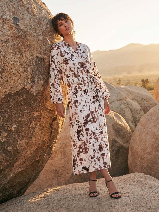 ROSEMERY WRAP DRESS
