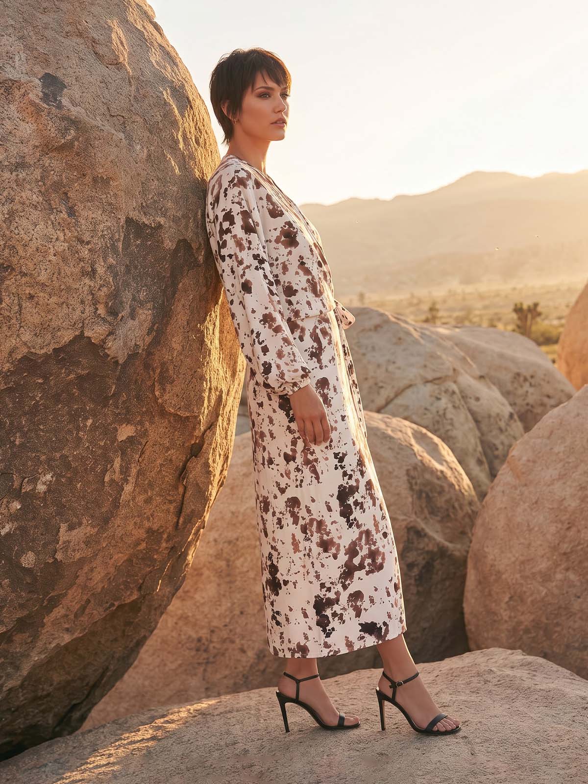 ROSEMERY WRAP DRESS
